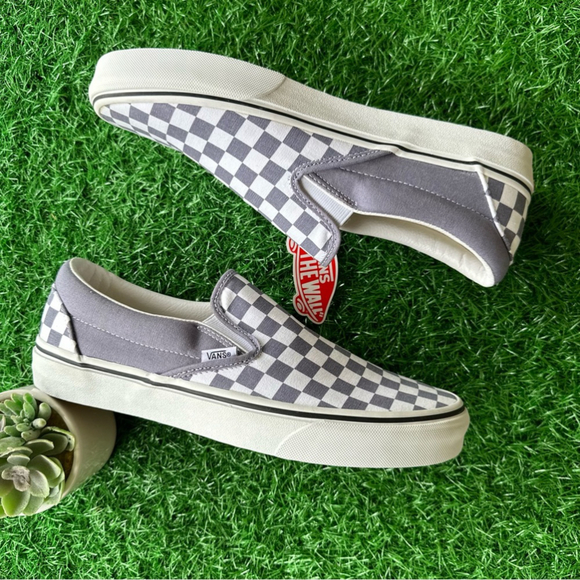 💫Vans Classic Slip On Checkerboard SEND OFFERS - Picture 4 of 8